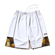 SJP22172 [ホワイト ジュニア プラクティスパンツ ボールプリント 150cm サイズ]