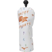 5LJH223501 [EnjoySports ヘッドカバー 22F 120-200cm3対応（番手NO.3/5/7/X） ホワイト]