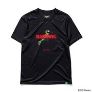 SJT22176T [ブラック ジュニア Tシャツ タートルズ キャラクターズ 150cm サイズ]