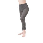 絹のさらさらスパッツ チャコールグレー JM-L