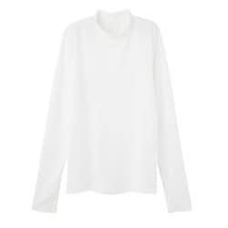 UVカット さらさらストレッチウエア ホワイト 3L