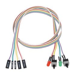 スイッチ/LEDリボンケーブル 75cm KM-07A