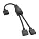 RGB LED用 2分岐ケーブル 15cm RLD-SPLIT2A