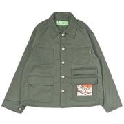 WOMENS PLAY COVERALL U2212404PW OLIVE Lサイズ [アウトドア ジャケット レディース]