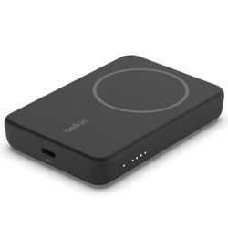 ヨドバシ.com - Belkin ベルキン BPD004btBK [BOOST↑CHARGE磁気ワイヤレスパワーバンク5K＋スタンド ワイヤレスモバイルバッテリー  MagSafe対応 5000mAh ブラック] 通販【全品無料配達】