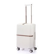 スーツケース MINTER(ミンター) 61cm 拡張タイプ 旅行日数目安:4~6泊 53L/拡張時60L TSAロック搭載 大容量 4輪キャスター アイボリー HH5-45006