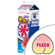 氷みつ レギュラータイプ ピーチ 1L