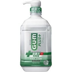 ガム GUM ガム・プラス デンタルリンス スッキリ爽やかタイプ 900ml [マウスウォッシュ 液体歯磨き 医薬部外品 歯周病・口臭予防]  通販【全品無料配達】 - ヨドバシ.com