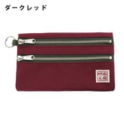 帆布工房 ポーチ ダークレッド 3J35-01