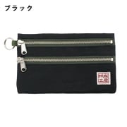 帆布工房 ポーチ ブラック 3J35-01