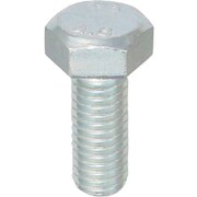 YAHATA 六角ボルト全ねじ 三価クロメート M20×95 (3本入)