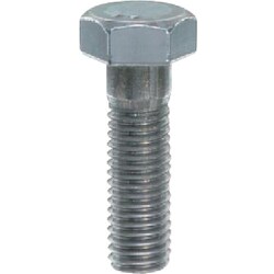 YAHATA 六角ボルト半ねじ 生地 M16×75 （3本入）