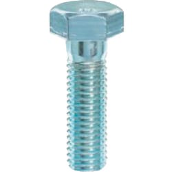 YAHATA 六角ボルト半ねじ ユニクロ M10×80 （90本入）