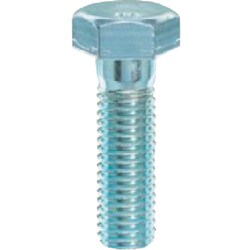 YAHATA 六角ボルト半ねじ ユニクロ M10×160 （3本入）