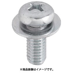 YAHATA ナベ組込ねじ P-1 三価クロメート M4×40 （300本入）