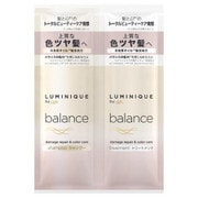 LUX(ラックス) ルミニーク バランス ダメージリペア&カラーケア シャンプーコンディショナー サシェセット