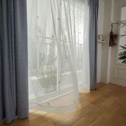 既製カーテン レース ギモーヴ 100cm×133cm アイボリー G1066-I