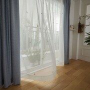既製カーテン レース ギモーヴ 100cm×176cm アイボリー G1066-I