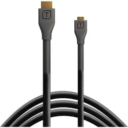 H2D15-BLK [テザープロ HDMI マイクロ to HDMI 2.0 4.6m ブラック]