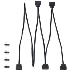 アドレサブルLED用 4分岐ケーブル 76cm RLD-SPLITDC4B