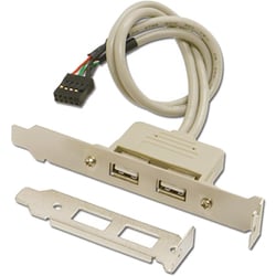 USBリアスロット 2ポート RS-002F