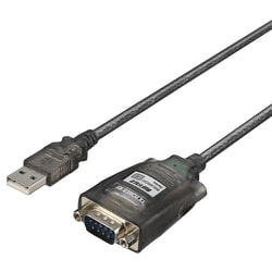 USB-シリアル変換ケーブル 1.0m ブラックスケルトン BSUSRC0710BS