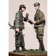 AM35301 1/35 WWII ドイツ武装親衛隊 擲弾兵士官 2体セット [組立式プラスチックモデル]