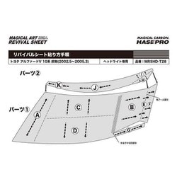 ヨドバシ.com - ハセプロ MRSHD-T28 [マジカルアートリバイバルシート 車種別ヘッドライト用 トヨタ アルファードV 10系 前期]  通販【全品無料配達】