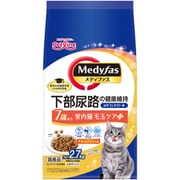 メディファス 室内猫 毛玉ケアプラス 7歳から チキン&フィッシュ味 2.7kg (450g×6)