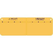 抗菌バタフライカッティングボード まな板 イエロー BM-138