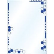 ブロッコリースリーブプロテクター 世界の文様 ヘキサゴン リバイバル [トレーディングカード用品]