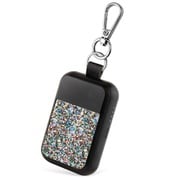 KEYWI Premium ワイヤレスモバイルバッテリー 1000mAh Silver Glitter KW-308