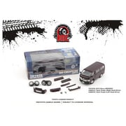 64B0233 1/64 トヨタ ハイエース 2015 ダークパープル RHD [ダイキャストミニカー]