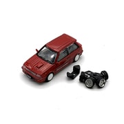 64B0126 1/64 トヨタ スターレット ターボ S 1988 EP71 レッド RHD [ダイキャストミニカー]