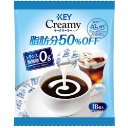 クリーミー脂肪分50パーセントオフ ポーション 18個入り