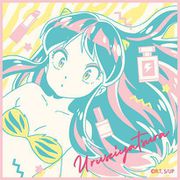 うる星やつら ミニタオル A. コスメ [キャラクターグッズ]