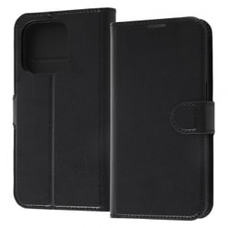 RT-P37ELC1/BB [iPhone 14 Pro用 手帳型ケース ブラック]