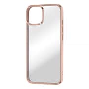 IN-P36HT2/PGM [iPhone 14用 ケース META Frame ピンクゴールド]