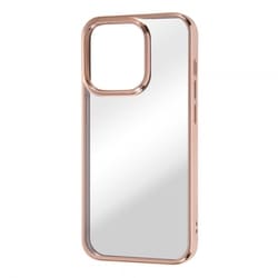 IN-P37HT2/PGM [iPhone 14 Pro用 ケース META Frame ピンクゴールド]