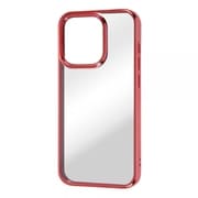 IN-P37HT2/RM [iPhone 14 Pro用 ケース META Frame レッド]