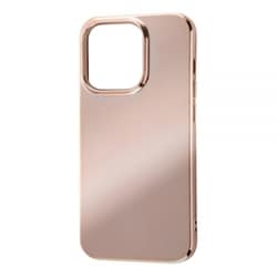 IN-P37HT2M/PGM [iPhone 14 Pro用 ケース MIRROR ピンクゴールド]