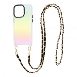 IS-P37STC1/ARMCB [iPhone 14 Pro用 ケース ショルダーストラップ付 ブラック]