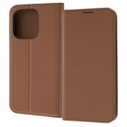 IN-P37ELC8/DK [iPhone 14 Pro用 手帳型ケース ブラウン]