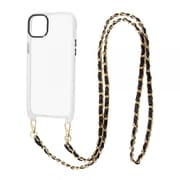 IS-P38STC1/CMCB [iPhone 14 Plus用 ケース ショルダーストラップ付 ブラック]