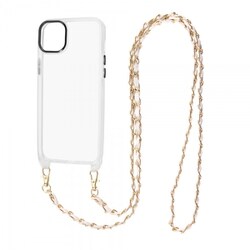 IS-P38STC1/CMCW [iPhone 14 Plus用 ケース ショルダーストラップ付 ホワイト]