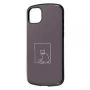 IN-CP38AC4/NK1 [iPhone 14 Plus用 ケース MiA-c ネコ グレー]