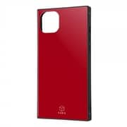 INQ-P38K3TB/DR [iPhone 14 Plus用 ケース KAKU ディープレッド]