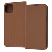 IN-P38ELC8/DK [iPhone 14 Plus用 手帳型ケース ブラウン]