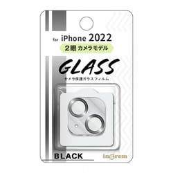 IN-P3638FG/CAMB [iPhone 14/14 Plus用 カメラガラスフィルム ブラック]