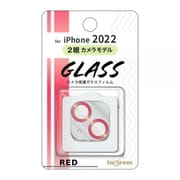 IN-P3638FG/CAMR [iPhone 14/14 Plus用 カメラガラスフィルム レッド]